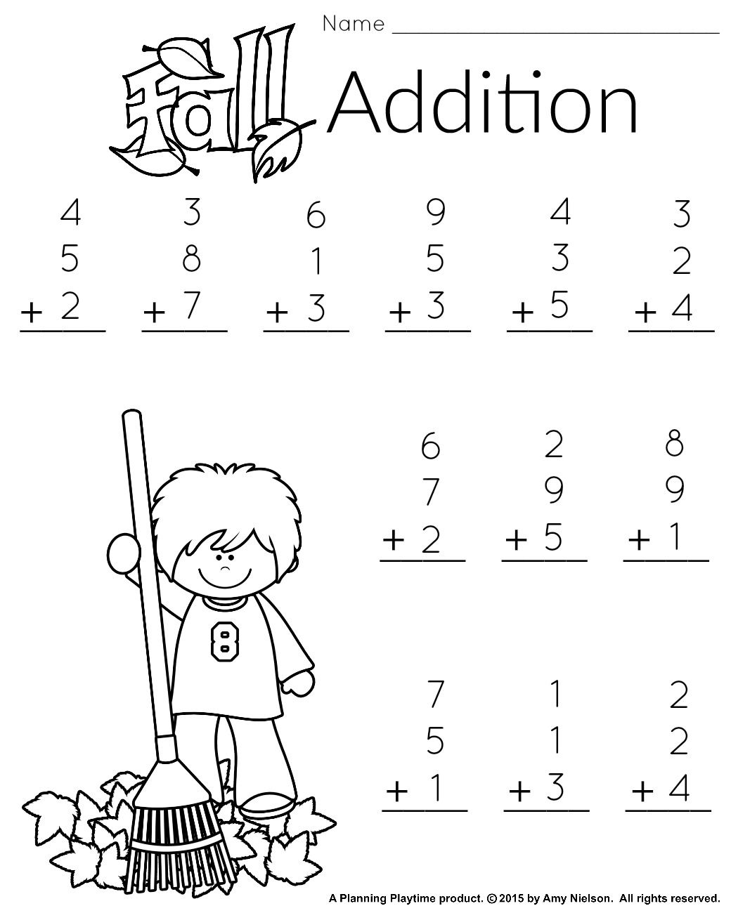 1St Grade Math And Literacy Worksheets With A Freebie - Free Printable First Grade Math Worksheets