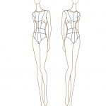 2 Drawing Mannequin Fashion Design For Free Download On Ayoqq   Free Printable Fashion Model Templates