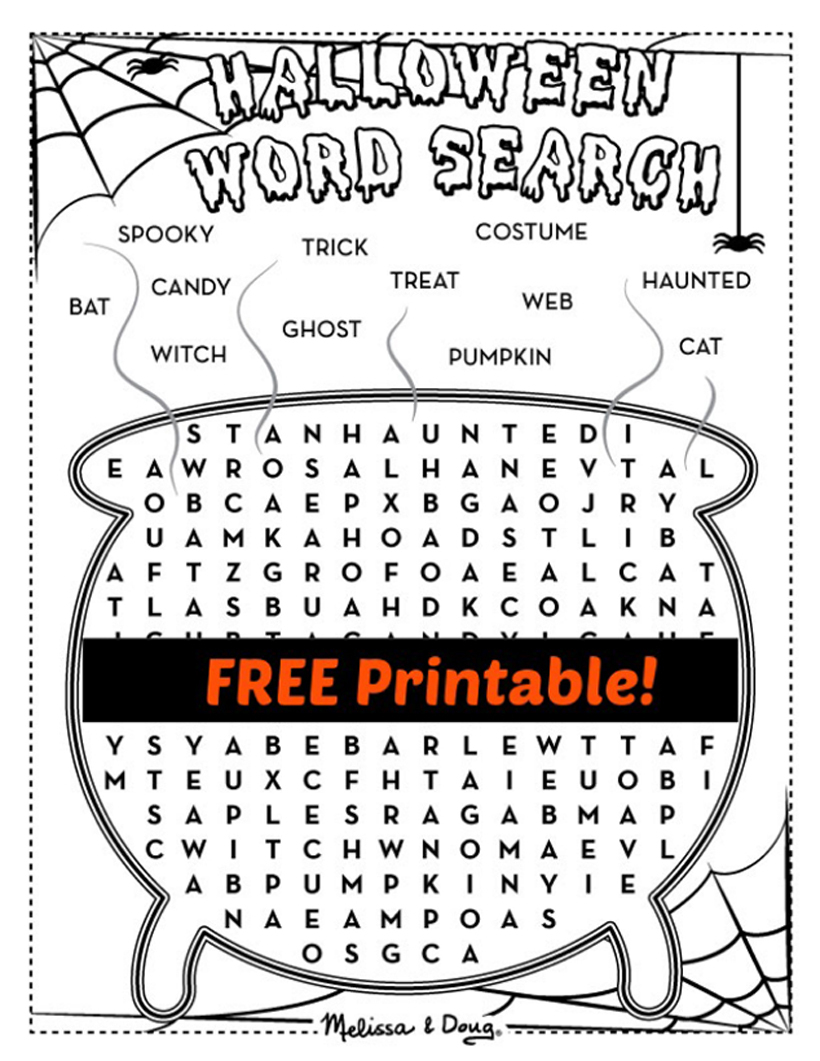 2 Printable Halloween Activity Pages For Kids | Melissa &amp;amp; Doug Blog - Free Printable Halloween Activities