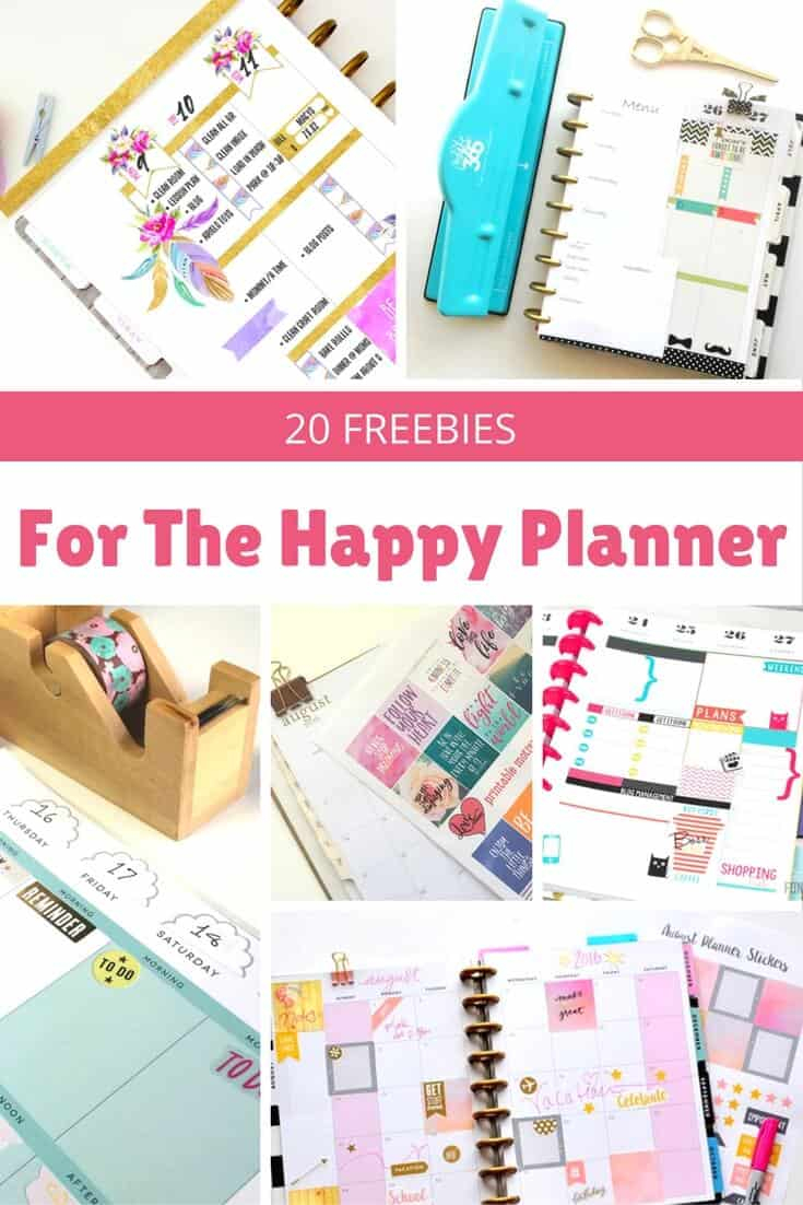 20 Awesome Happy Planner Free Printables - Diy Candy - Free Printable Happy Planner Stickers