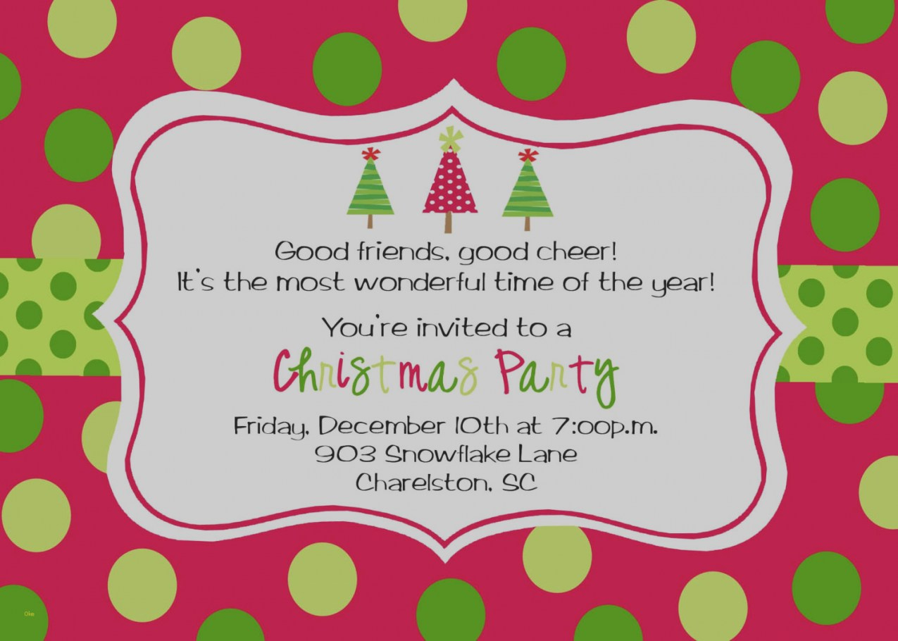 2018 Printable Christmas Party Invitations - Eventinvitationtemplates - Free Printable Personalized Christmas Invitations