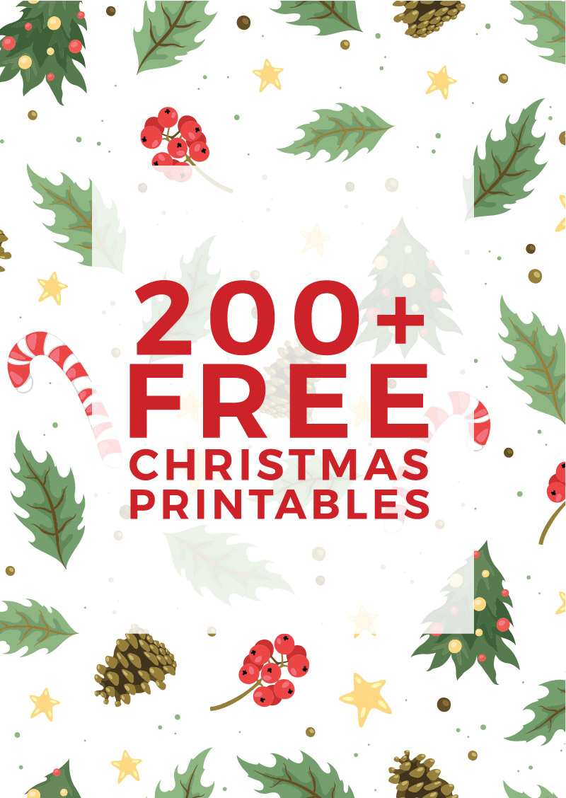 225+ Free Christmas Printables You Need To Decorate &amp;amp; Delight Your - Free Printable Christmas Art