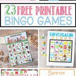 23 Free Printable Bingo Games | Bugaboocity Blog | Bingo, Bingo   Free Printable Bingo Games