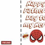 24 Free Printable Father's Day Cards | Kittybabylove   Free Printable Fathers Day Cards For Preschoolers