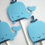 24 Images Of Printable Whale Baby Shower Cupcake | Salopetop   Free Printable Whale Cupcake Toppers