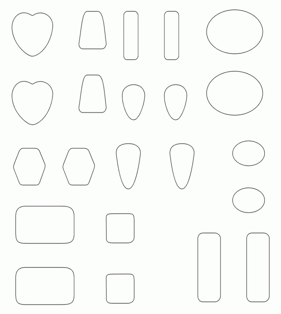 Templates For Cabochons