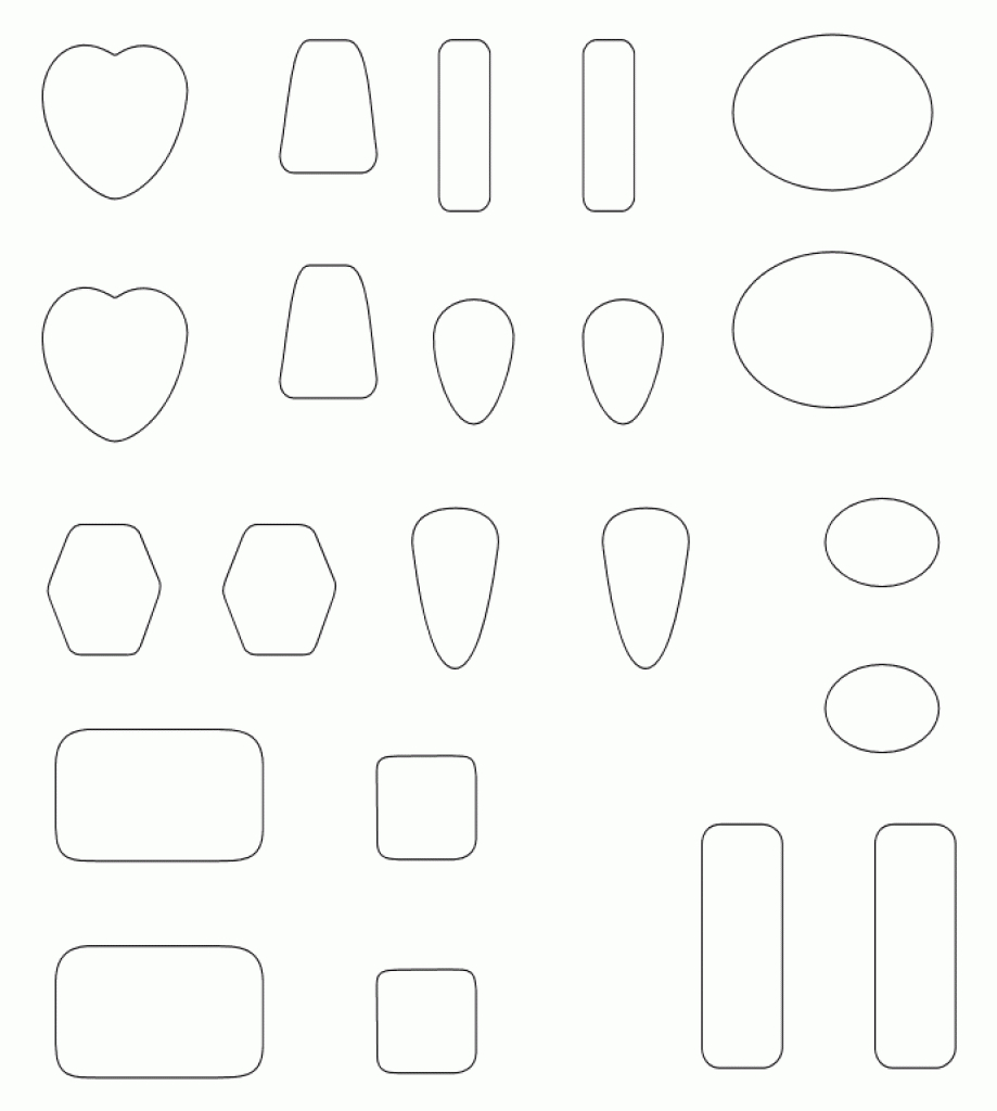 Free Printable Cabochon Templates Free Printable