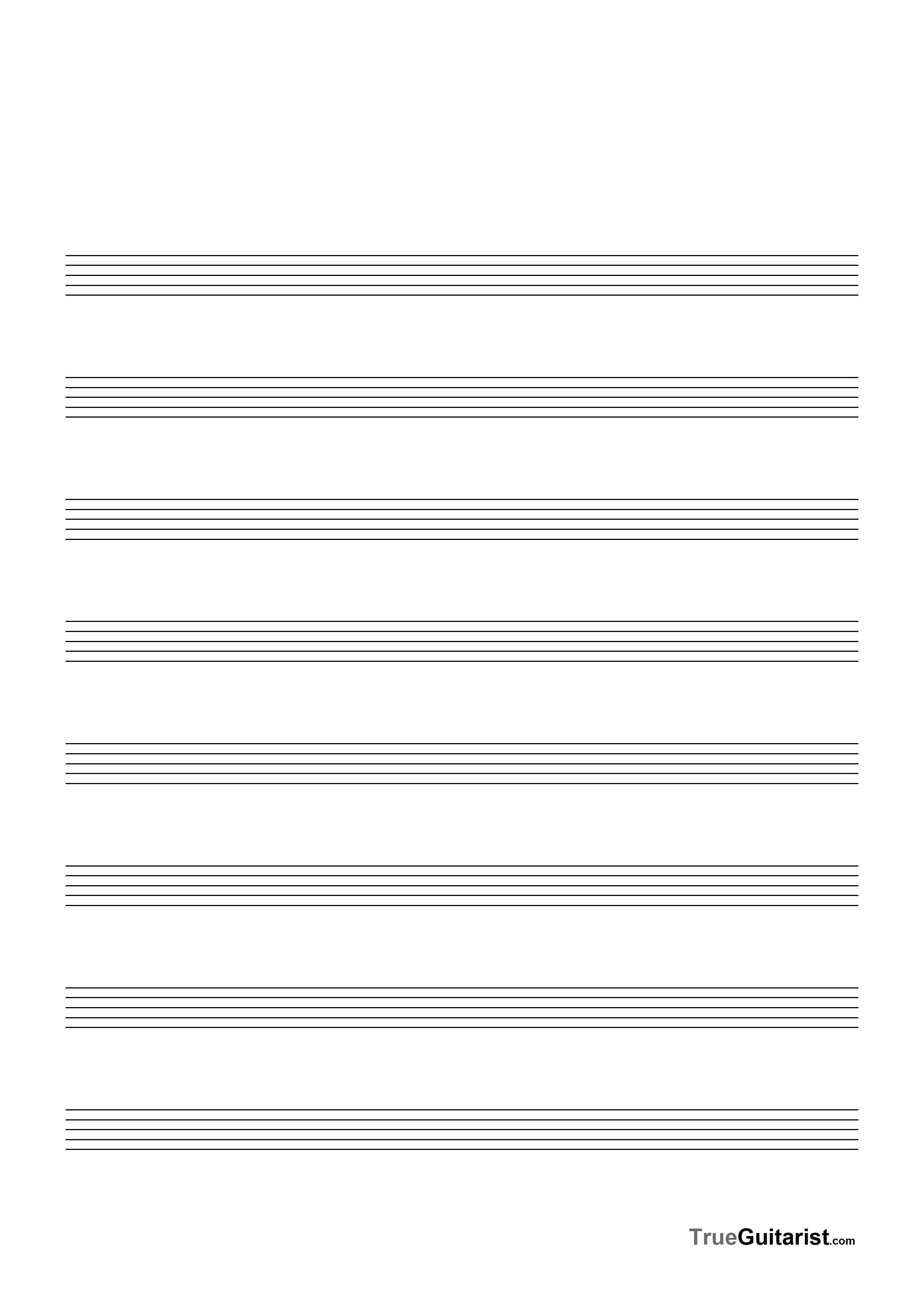 26 Images Of Music Staff Paper Template 8X10 | Bfegy - Free Printable Blank Music Staff Paper