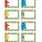 27 Images Of Elmo Label Template | Bfegy   Free Printable Sesame Street Food Labels