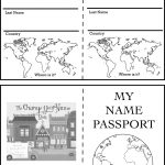 28 Images Of Passport Template Free Printable Book | Unemeuf   Free Printable Passport Template