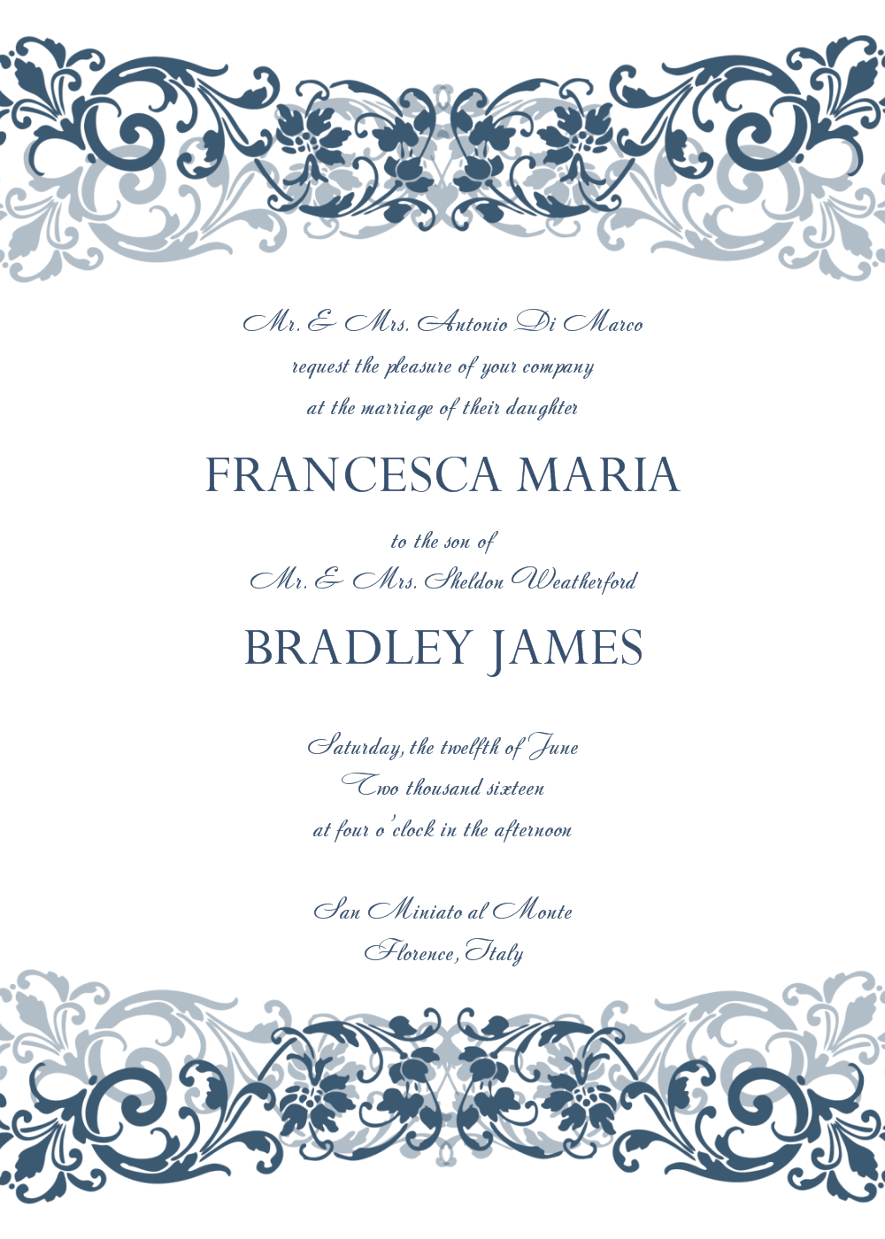 30+ Free Wedding Invitations Templates | 21St - Bridal World - Free Printable Wedding Invitations With Photo