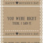 30 Funny Mother's Day Cards   Free Printables With Hilarious Quotes   Free Printable Funny Mother&#039;s Day Cards