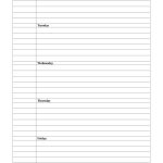 30 Images Of Weekly Homework Assignment Sheet Template | Bfegy   Free Printable Homework Assignment Sheets