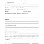 31 Construction Proposal Template & Construction Bid Forms   Free Printable Contractor Proposal Forms