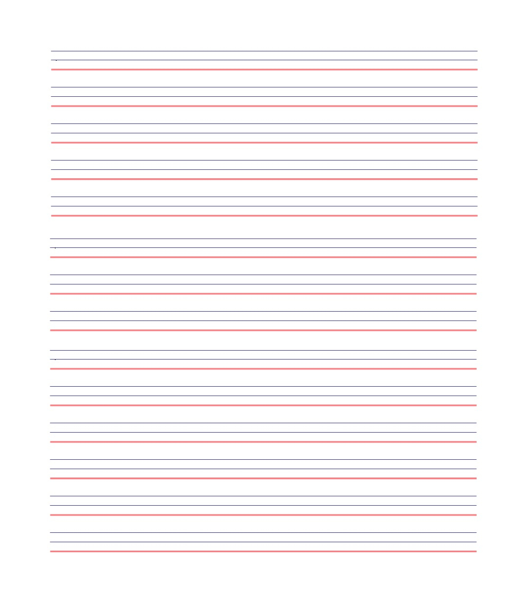 32 Printable Lined Paper Templates Templatelab Printa 2748