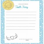 37 Tooth Fairy Certificates & Letter Templates   Printable Templates   Tooth Fairy Stationery Free Printable