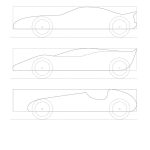 39 Awesome Pinewood Derby Car Designs & Templates   Template Lab   Free Printable Car Template