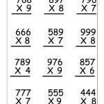 4 Digit Multiplication Worksheetsbenderos Printable Math  | 5Th   Free Printable Worksheets For 5Th Grade
