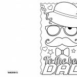 4 Free Printable Father's Day Cards To Color   Thanksgiving   Free Happy Fathers Day Cards Printable