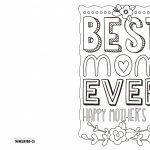 4 Free Printable Mother's Day Ecards To Color   Thanksgiving   Free Printable Mothers Day Cards