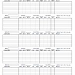 40+ Effective Workout Log & Calendar Templates   Template Lab   Free Printable Workout Log Template