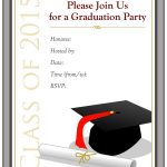 40+ Free Graduation Invitation Templates   Template Lab   Free Online Printable Graduation Invitation Maker