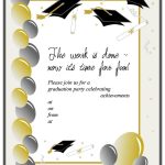 40+ Free Graduation Invitation Templates   Template Lab   Free Printable Graduation Party Invitations