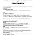 40+ Free Roommate Agreement Templates & Forms (Word, Pdf)   Free Printable Room Rental Agreement Forms