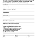 40+ Free Roommate Agreement Templates & Forms (Word, Pdf)   Free Printable Room Rental Agreement Forms