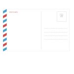 40+ Great Postcard Templates & Designs [Word + Pdf] ᐅ Template Lab   Free Printable Postcard Template