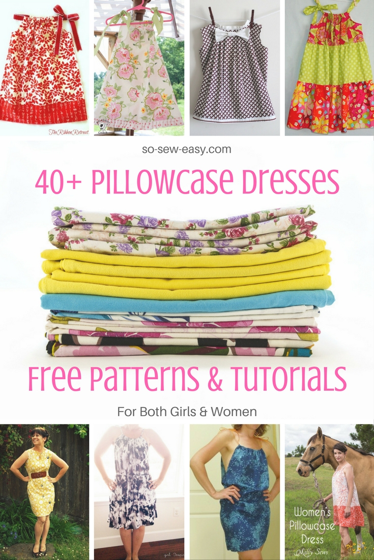 40+ Pillowcase Dresses Free Patterns And Tutorials - So Sew Easy - Free Printable Pillowcase Dress Pattern