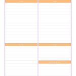 40+ Printable Daily Planner Templates (Free) ᐅ Template Lab   Free Printable Academic Planner