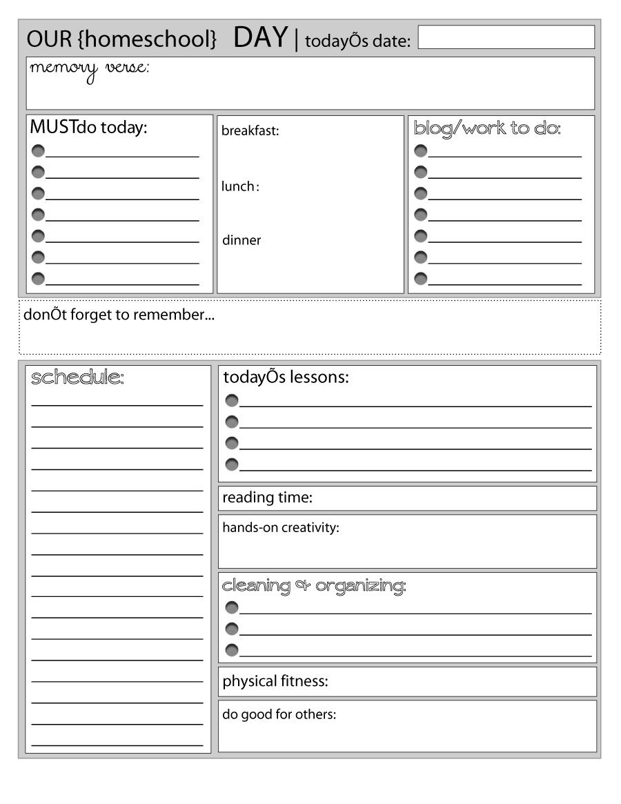 40+ Printable Daily Planner Templates (Free) ᐅ Template Lab - Free Printable Planners And Organizers