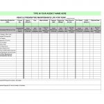 40 Printable Vehicle Maintenance Log Templates   Template Lab   Free Printable Out Of Service Sign