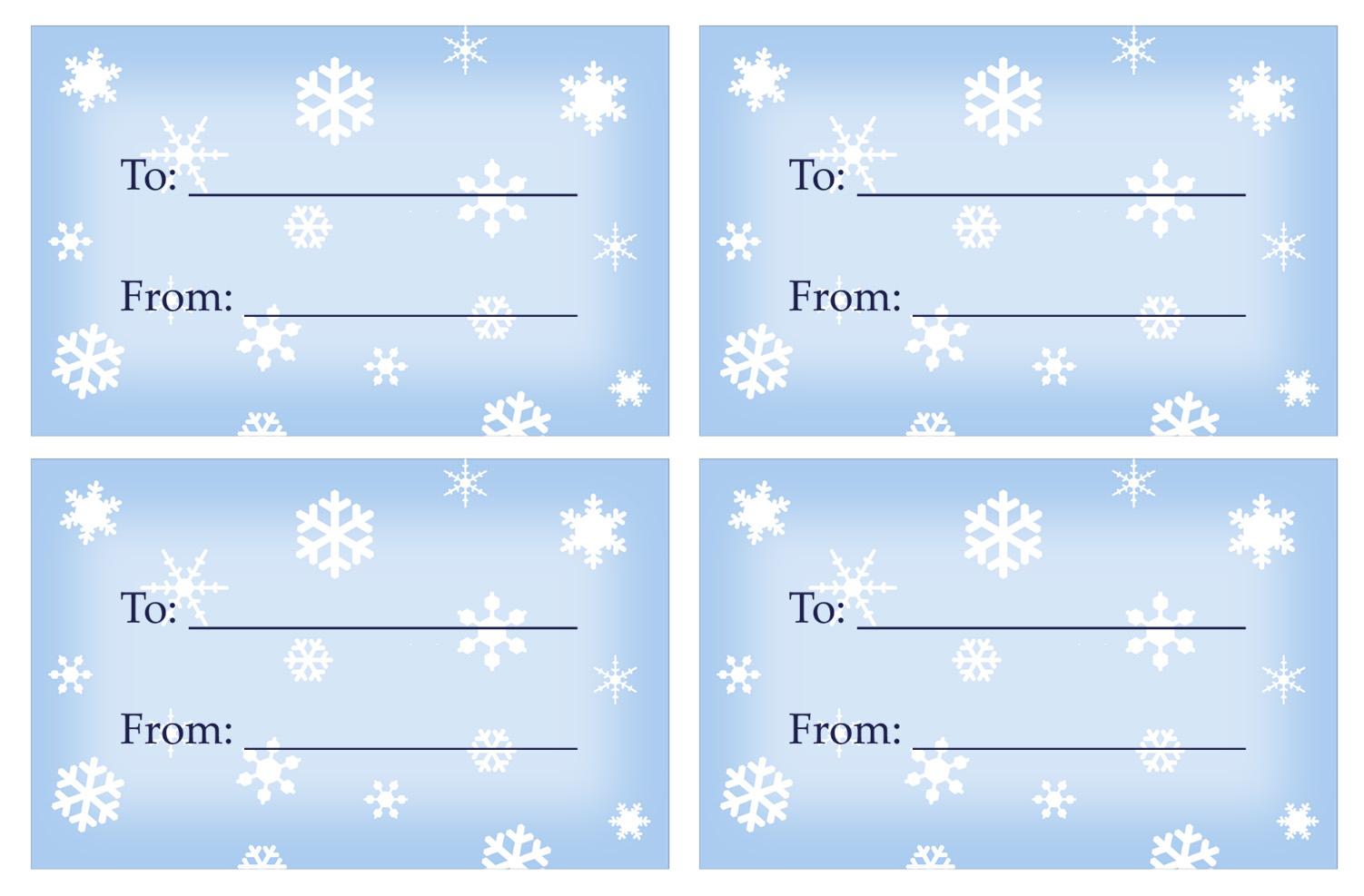 40 Unique Printable Christmas Gift Tags | Kittybabylove - Free Printable Gift Tags Templates