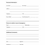 47 Printable Employee Information Forms (Personnel Information Sheets)   Free Printable Legal Documents Forms