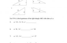 48 Pythagorean Theorem Worksheet With Answers [Word + Pdf] – Free Printable Pythagorean Theorem Worksheets