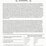 4Th Grade Comprehension Worksheets & Free Printables | Education   Free Printable Short Stories For 4Th Graders