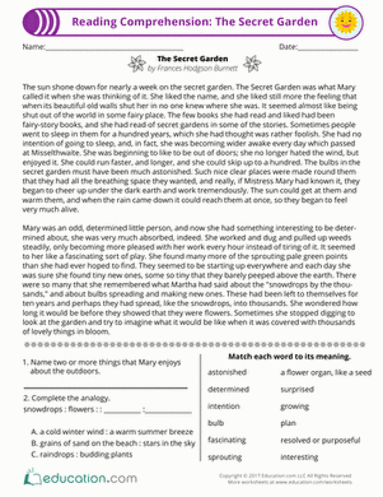 Free Printable Short Stories For 4Th Graders Free Printable