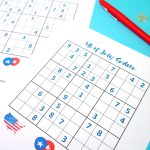 4Th Of July Printable Sudoku Puzzles + Logic Puzzle   Happiness Is   Free Printable Sudoku Puzzles