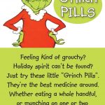 5 Best Images Of Grinch Pills Printable Pattern   Grinch   Grinch Pills Free Printable