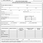 50 Free Employment / Job Application Form Templates [Printable] ᐅ   Free Printable Application For Employment Template