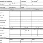 50 Free Employment / Job Application Form Templates [Printable   Free Printable Job Application Form