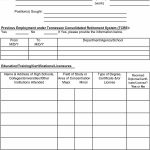 50 Free Employment / Job Application Form Templates [Printable   Free Printable Membership Forms