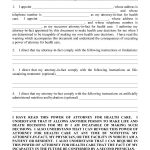 50 Free Power Of Attorney Forms & Templates (Durable, Medical,general)   Free Printable Medical Power Of Attorney