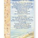 52 Best Footprints In The Sand Poem Images On Pinterest | Footprints   Footprints In The Sand Printable Free