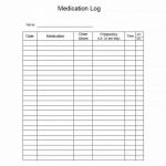58 Medication List Templates For Any Patient [Word, Excel, Pdf   Free Printable Medication List