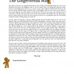 6 Free Esl The Gingerbread Man Worksheets   Free Printable Version Of The Gingerbread Man Story