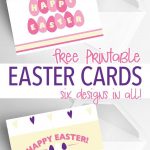 6 Free Printable Easter Cards Every Bunny Will Love | Holidays   Free Printable Easter Cards