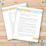 67 Free Printable Baby Shower Games   Free Printable Templates For Baby Shower Games